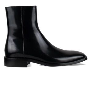 Men's Balenciaga Black Leather Boots